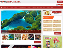 Tablet Screenshot of loveindonesia.com